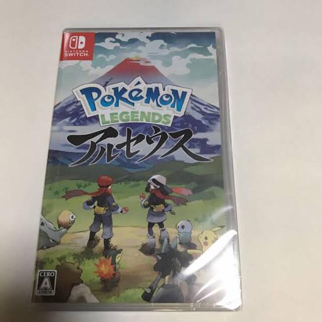 Switch Pokemon LEGENDS アルセウス 未開封