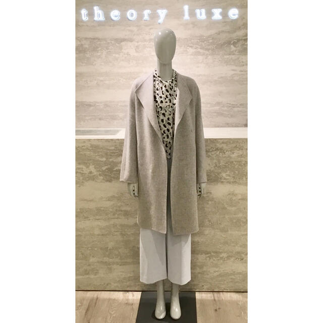冬バーゲン☆】 Theory luxe luxe Theory 19aw ノーカラーコート
