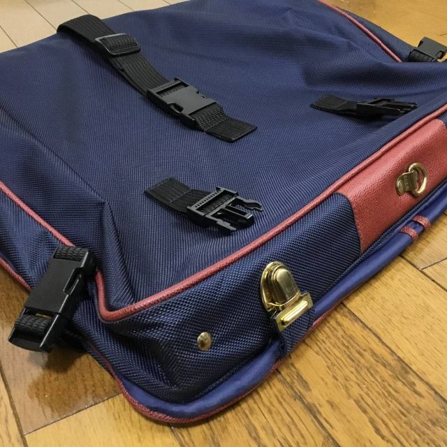 ANAガーメントバッグ＋キャリーケーススーツケース一体セットネイビー