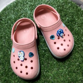 クロックス(crocs)のCrocs キッズ ２１cm ピンク(サンダル)