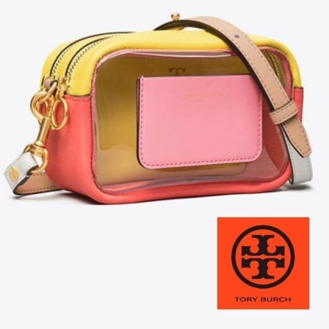 ToryBurch☆ペリーボンベクリアーミニバッグ 未使用ショルダーバッグ