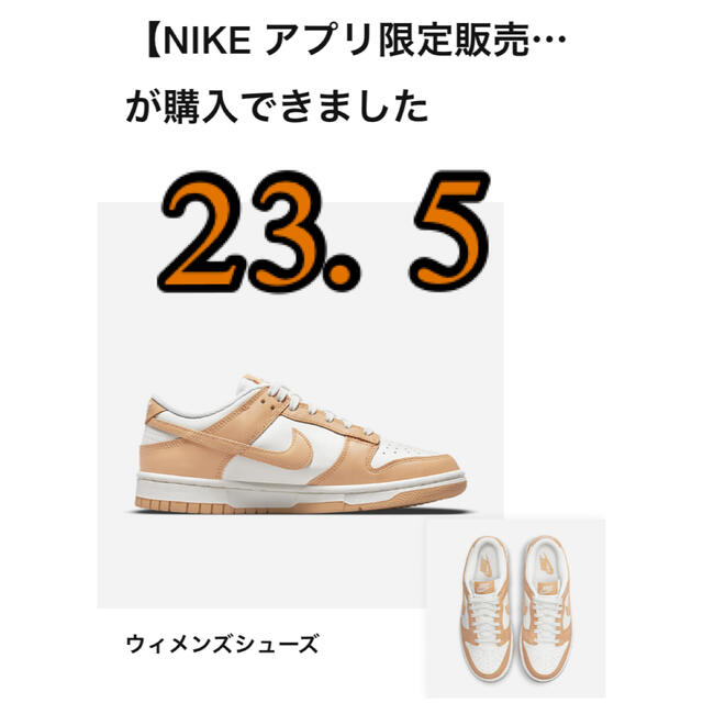 パタNike WMNS Dunk Low "Harvest Moon" 23.5