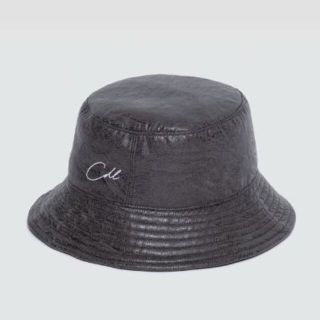 CDL FAUX LEATHER HAT BLACK Lサイズ(ハット)