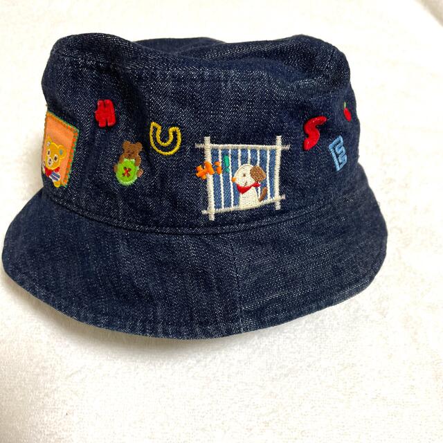 mikihouse(ミキハウス)のミキハウス　帽子  50センチ キッズ/ベビー/マタニティのこども用ファッション小物(帽子)の商品写真