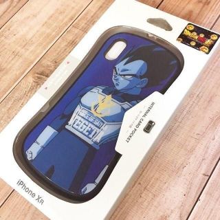 ドラゴンボール(ドラゴンボール)のベジータ iPhoneXR ハイブリッドガラスケース DB48B(iPhoneケース)