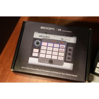 ズーム(Zoom)のZoom v3 ボーカルエフェクター　ACアダプター付き(エフェクター)