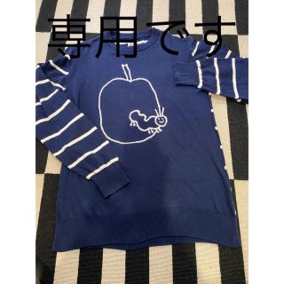 グラニフ(Design Tshirts Store graniph)の専用です！　グラニフ　ニット　はらぺこあおむし　L(ニット/セーター)