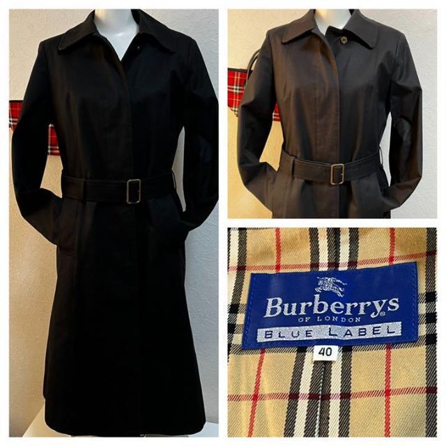 BURBERRY BLUE LABEL(バーバリーブルーレーベル)のBurberrys☆90'sトレンチコート40 レディースのジャケット/アウター(トレンチコート)の商品写真