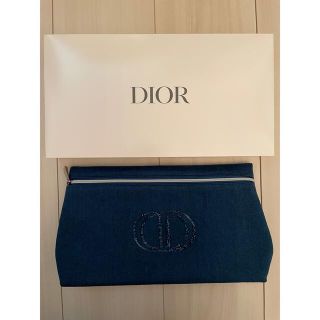 ディオール(Dior)のDior ノベルティ デニムポーチ 非売品(ポーチ)