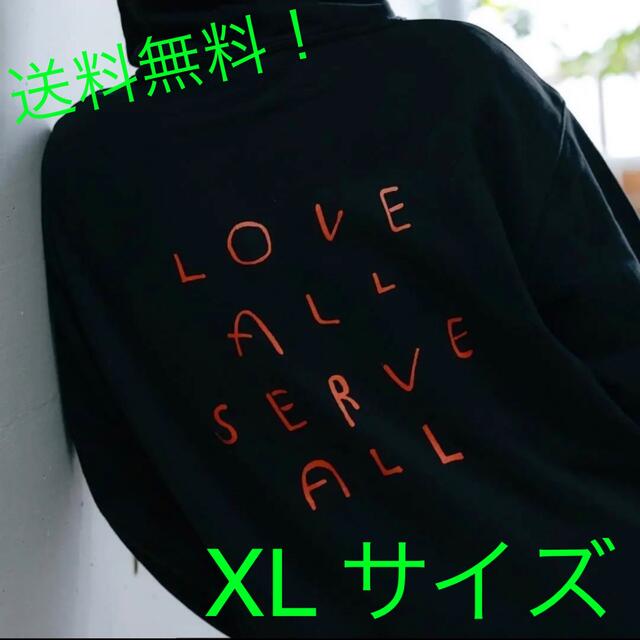 藤井風 グッズ 新品未使用 パーカー love all serve all XL