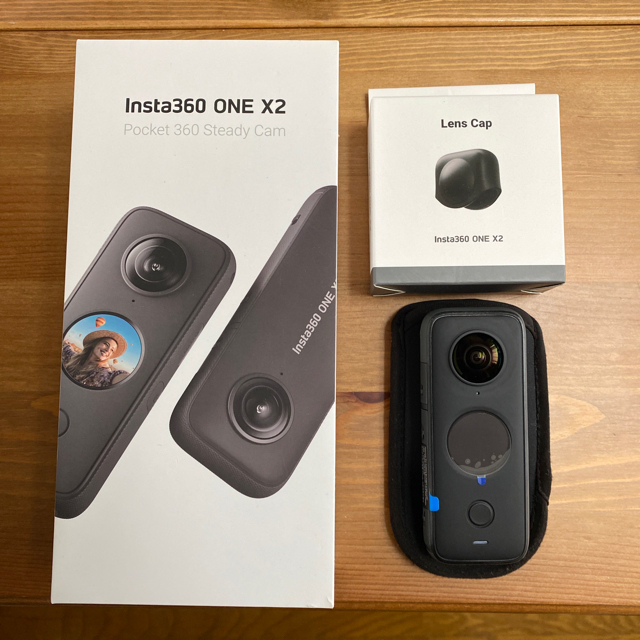 insta360 one x2  (訳あり三枚目写真)ビデオカメラ