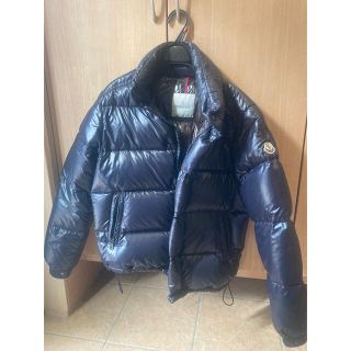 モンクレール(MONCLER)の【モンクレール】ダウンジャケット　EVER エバー　紺紫　サイズ１　美USED(ダウンジャケット)