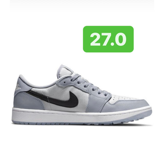 Nike Air Jordan 1 Low Golf Wolf Grey27cm