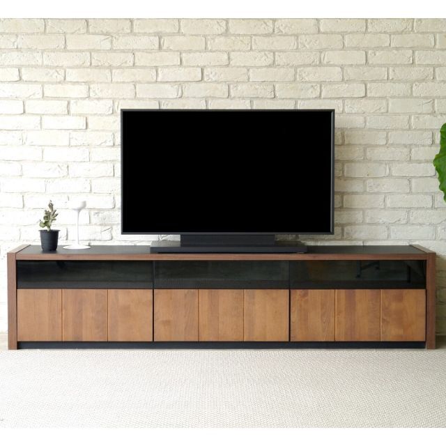 公式の店舗 展示品 イデー ウォールナット センターテーブル テレビ