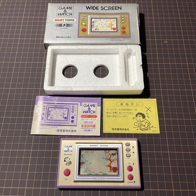 任天堂 ゲームウォッチ スヌーピー テニス