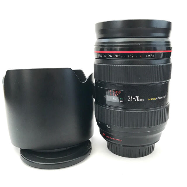 美品 5%オフで68,400円!Canon EF 24-70mm F2.8 L USM レンズ(ズーム