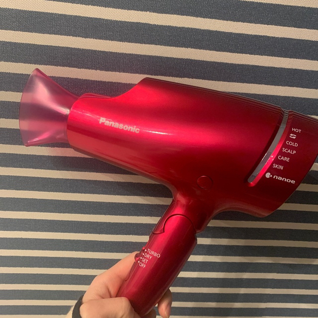 Panasonic ヘアードライヤー ナノケア EH-CNA9B-VP - ドライヤー