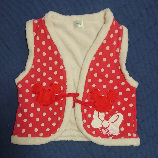 Disney(ディズニー)のミニーマウス 子供用ベスト 95 キッズ/ベビー/マタニティのキッズ服女の子用(90cm~)(パジャマ)の商品写真