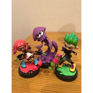 ニンテンドースイッチ(Nintendo Switch)のスプラトゥーンamiibo3体セット！(ゲームキャラクター)