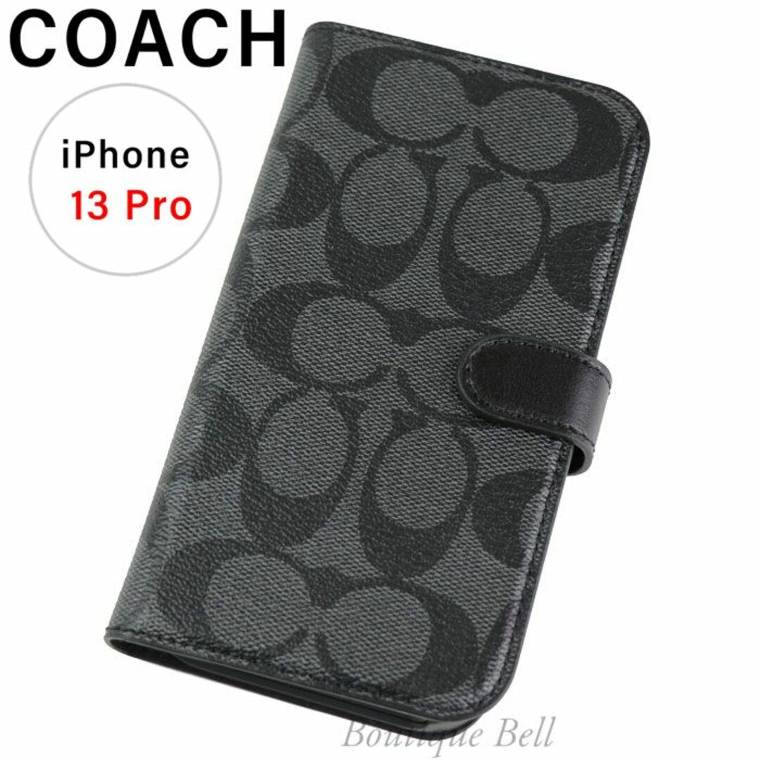 iPhone13Pro携帯ケース　COACH コーチ　シグネチャー