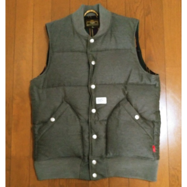 Wtaps PACKERS ダウンベスト グレー S | フリマアプリ ラクマ