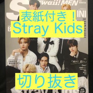 Stray Kids 切り抜き S Cawaii! MENインタビュー表紙スキズ(アイドルグッズ)