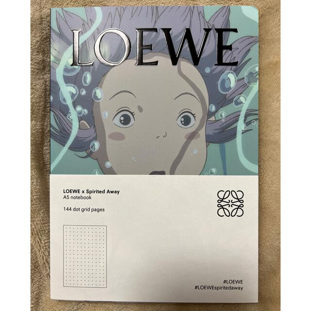 LOEWE(ロエベ)のLOEWEロエベ　ノベルティ　ノート6冊セット+ハズレくじ　千と千尋の神隠し インテリア/住まい/日用品の文房具(ノート/メモ帳/ふせん)の商品写真