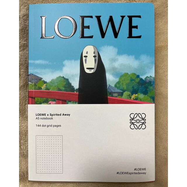 LOEWE(ロエベ)のLOEWEロエベ　ノベルティ　ノート6冊セット+ハズレくじ　千と千尋の神隠し インテリア/住まい/日用品の文房具(ノート/メモ帳/ふせん)の商品写真