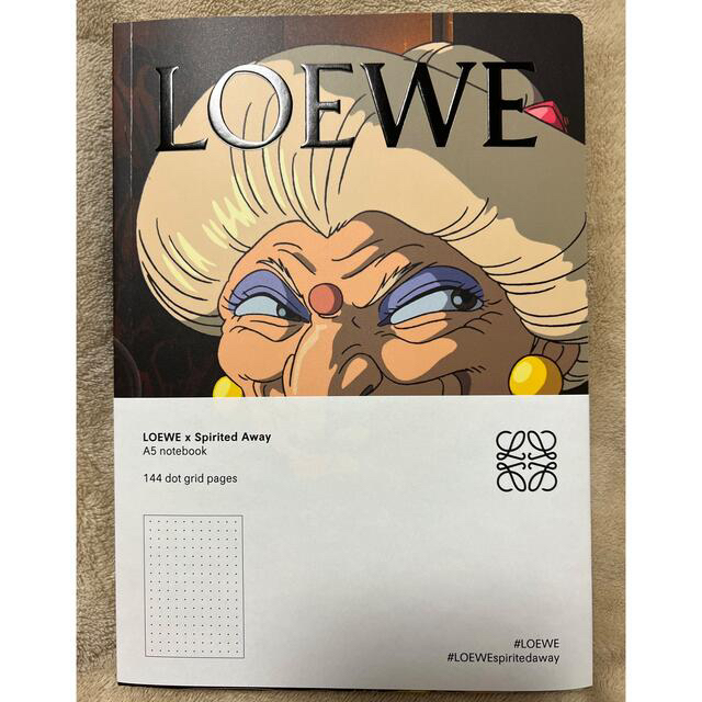 LOEWE(ロエベ)のLOEWEロエベ　ノベルティ　ノート6冊セット+ハズレくじ　千と千尋の神隠し インテリア/住まい/日用品の文房具(ノート/メモ帳/ふせん)の商品写真