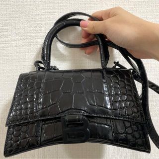 Balenciaga - バレンシアガ Hourglass スモールTop Handle バックの ...