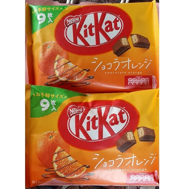 キットカット　ショコラオレンジ　9枚入　×2 食品/飲料/酒の食品(菓子/デザート)の商品写真