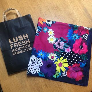 ラッシュ(LUSH)のLUSH ワイルドフラワーズ　スカーフ(その他)