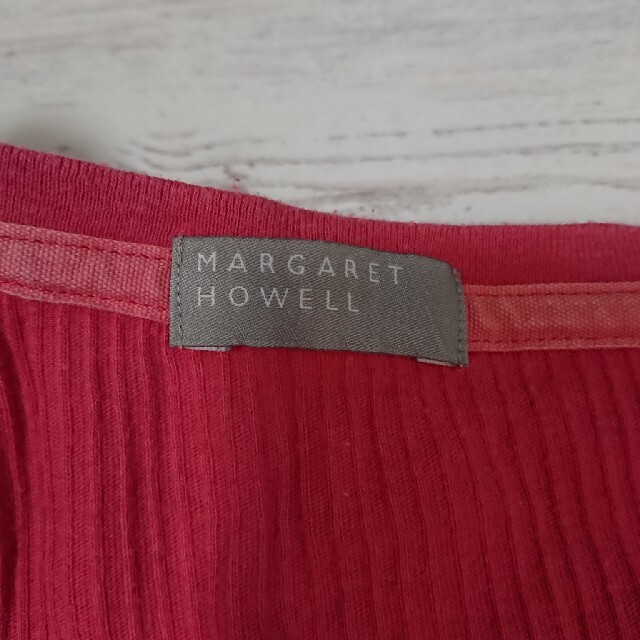 MARGARET HOWELL(マーガレットハウエル)のマーガレット・ハウエル ヘンリーネックカットソー レディースのトップス(カットソー(長袖/七分))の商品写真