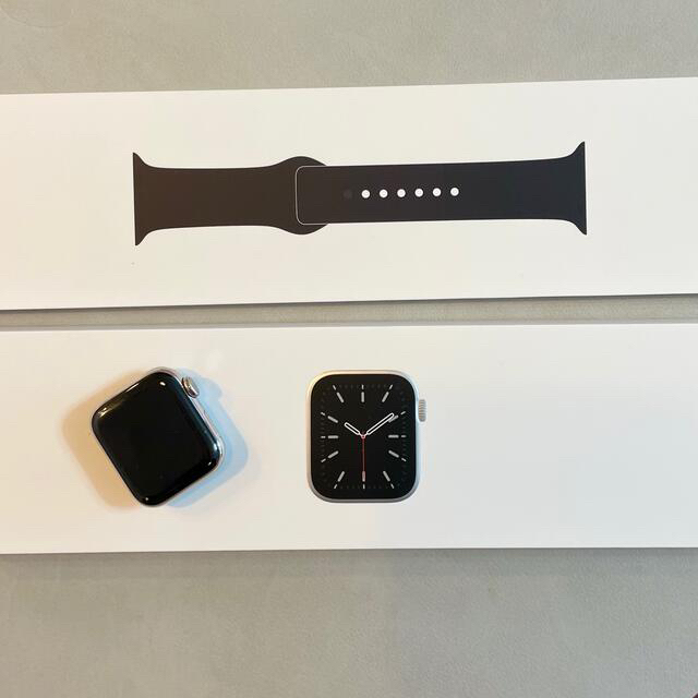 Apple Watch 6 本体 セルラーモデル シルバーステンレス お歳暮 www