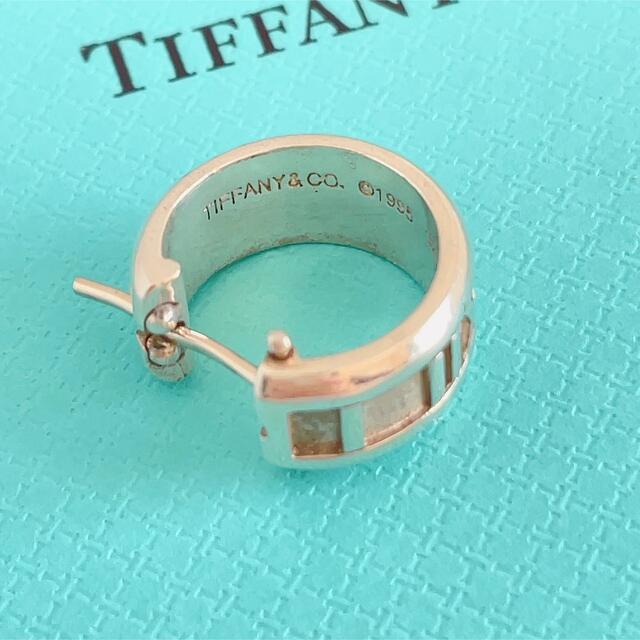 TIFFANY&Co. ティファニー アトラス ワイド フープ ピアス 2