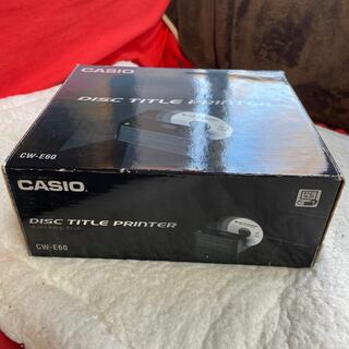 カシオ(CASIO)のCASIO DISK TITLE PRINTER   CW-E60(オフィス用品一般)
