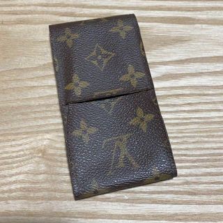 ルイヴィトン(LOUIS VUITTON)のLOUIS VUITTON ルイヴィトン モノグラム エテュイ シガレットケース(タバコグッズ)