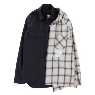 ミハラヤスヒロ(MIHARAYASUHIRO)の20aw LEFT DOCKING SHIRT(シャツ)