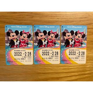 ディズニー(Disney)のディズニーリゾートライン1DAYパスチケット(遊園地/テーマパーク)