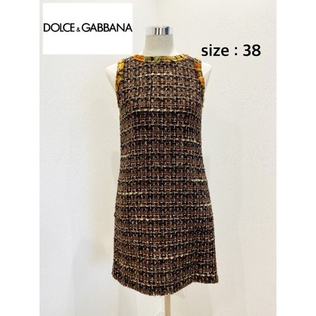 【美品】DOLCE&GABBANA＊ワンピース・サイズ38ルイヴィトン