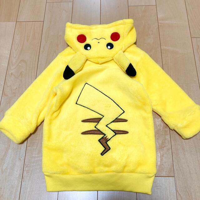 ポケモン(ポケモン)の早い者勝ち！新品◎ポケットモンスター ポケモン ピカチュウ なりきりパーカー キッズ/ベビー/マタニティのベビー服(~85cm)(トレーナー)の商品写真