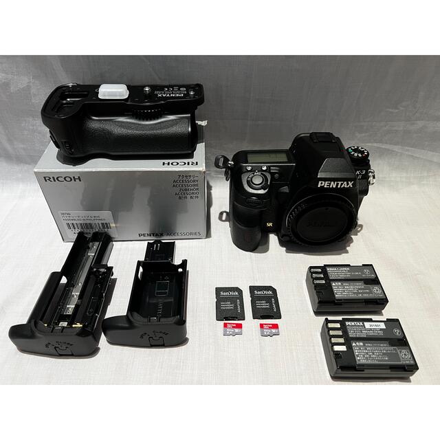 PENTAX K-3ⅱ ボディ + バッテリーグリップ D-BG5 24H限定 22041円引き