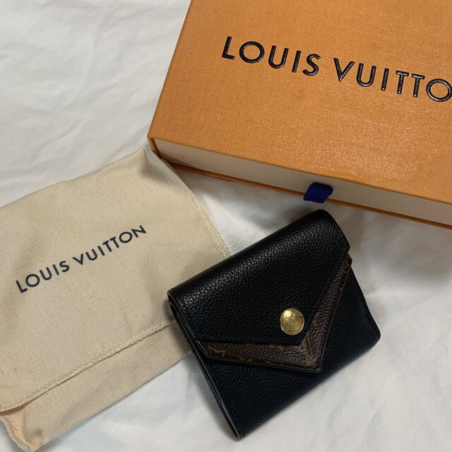 LOUIS VUITTON(ルイヴィトン)のルイヴィトン  ポルトフォイユ・ドゥブルVコンパクト 3つ折り財布  美品 レディースのファッション小物(財布)の商品写真