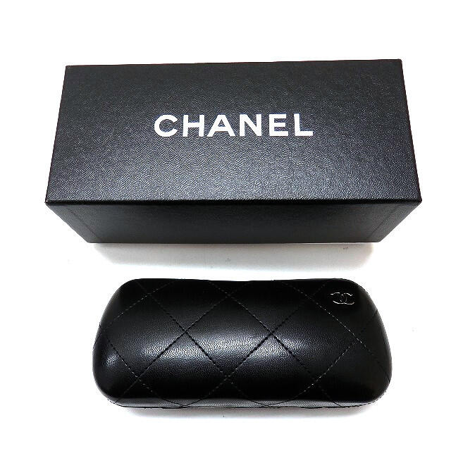 シャネル CHANEL ココマーク×カメリア サングラス 5111 ブラック 黒 6