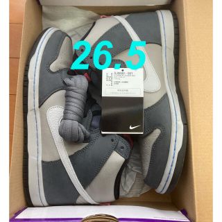 ナイキ(NIKE)のNike SB Dunk High Pro Medium Grey(スニーカー)