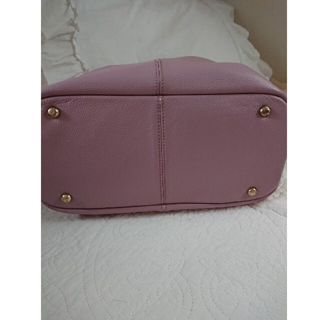 2way ハンドバッグ くすみピンク レディースのバッグ(ハンドバッグ)の商品写真