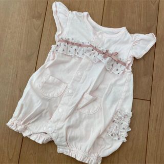 アカチャンホンポ(アカチャンホンポ)のベビー　服　うすピンク　2着セット(その他)