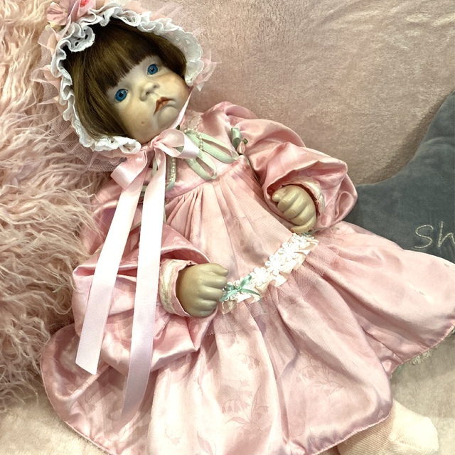 超目玉枠】 ヴィンテージ ベビー ビスクドール - おもちゃ/人形