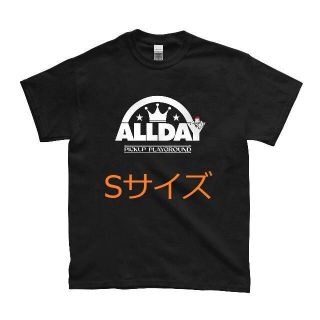 PICK UP PLAYGROUND ALLDAY 半袖Tシャツ Sサイズ 黒(Tシャツ/カットソー(半袖/袖なし))