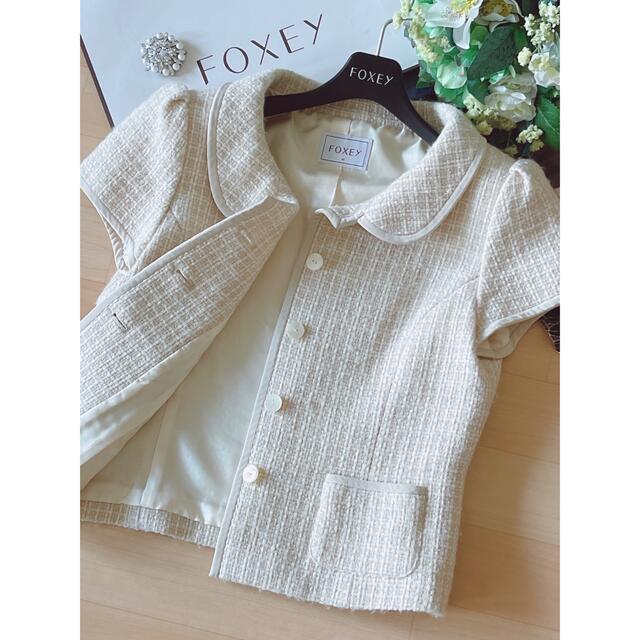 FOXEY  高級ウールジャケット40 超美品　Rene卒業、入園、入学